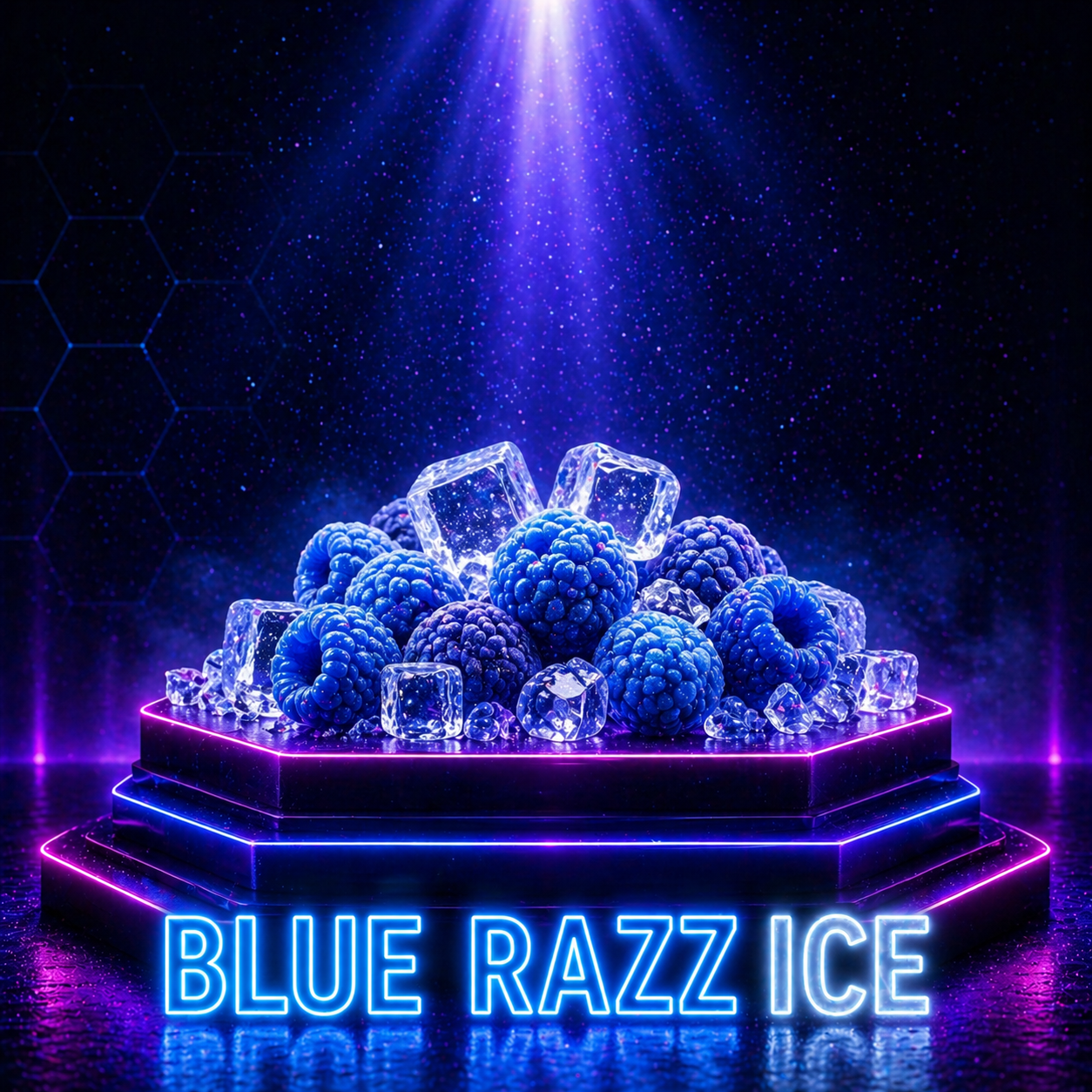 Sabor de vape framboesa azul gelada
