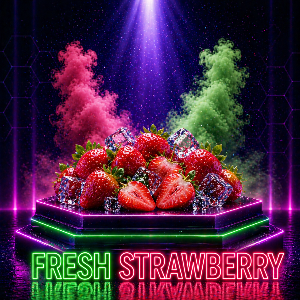 Sabor de vape morango fresco